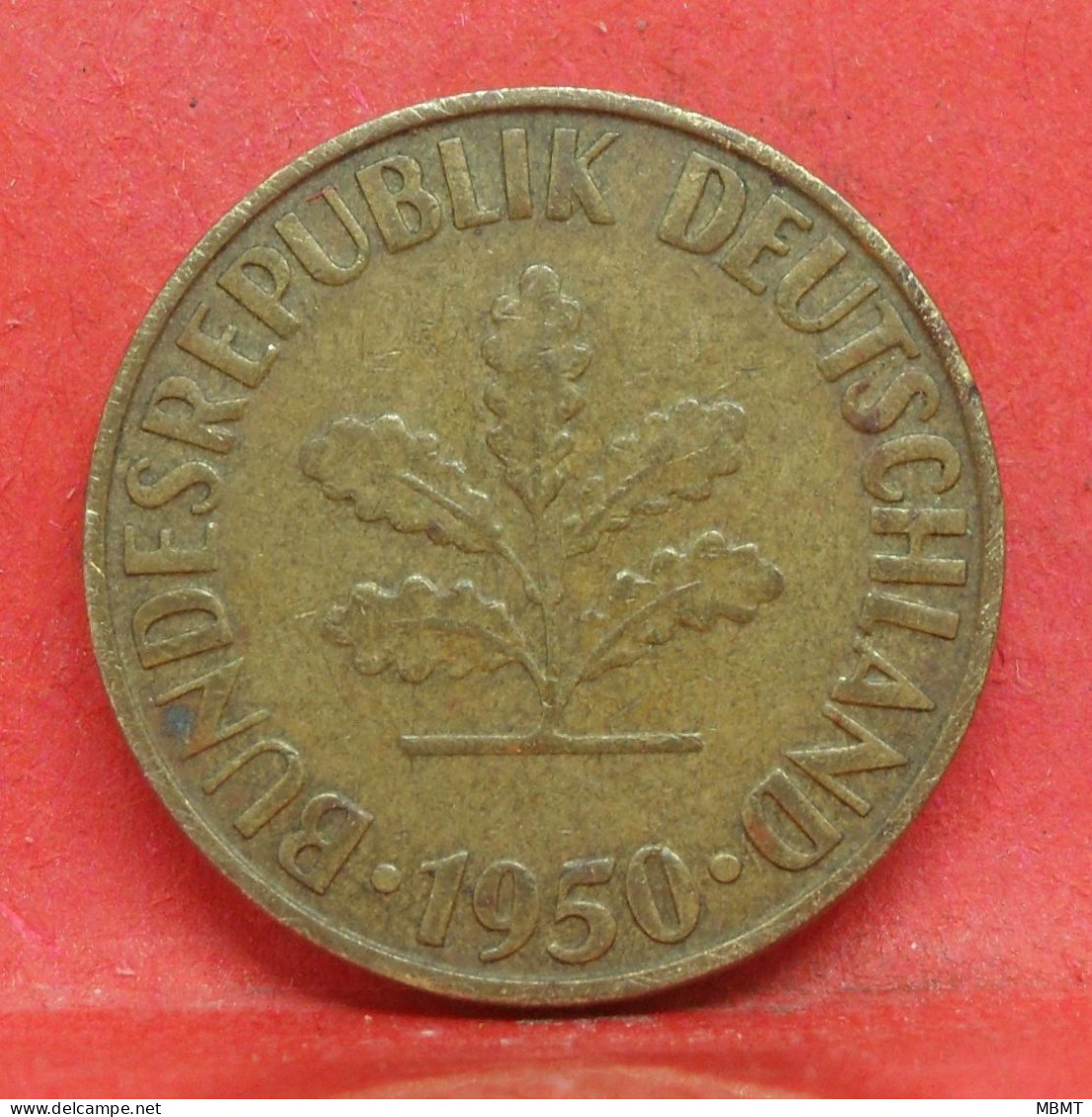 10 Pfennig 1950 G - TTB - Pièce Monnaie Allemagne - Article N°1487 - 10 Pfennig