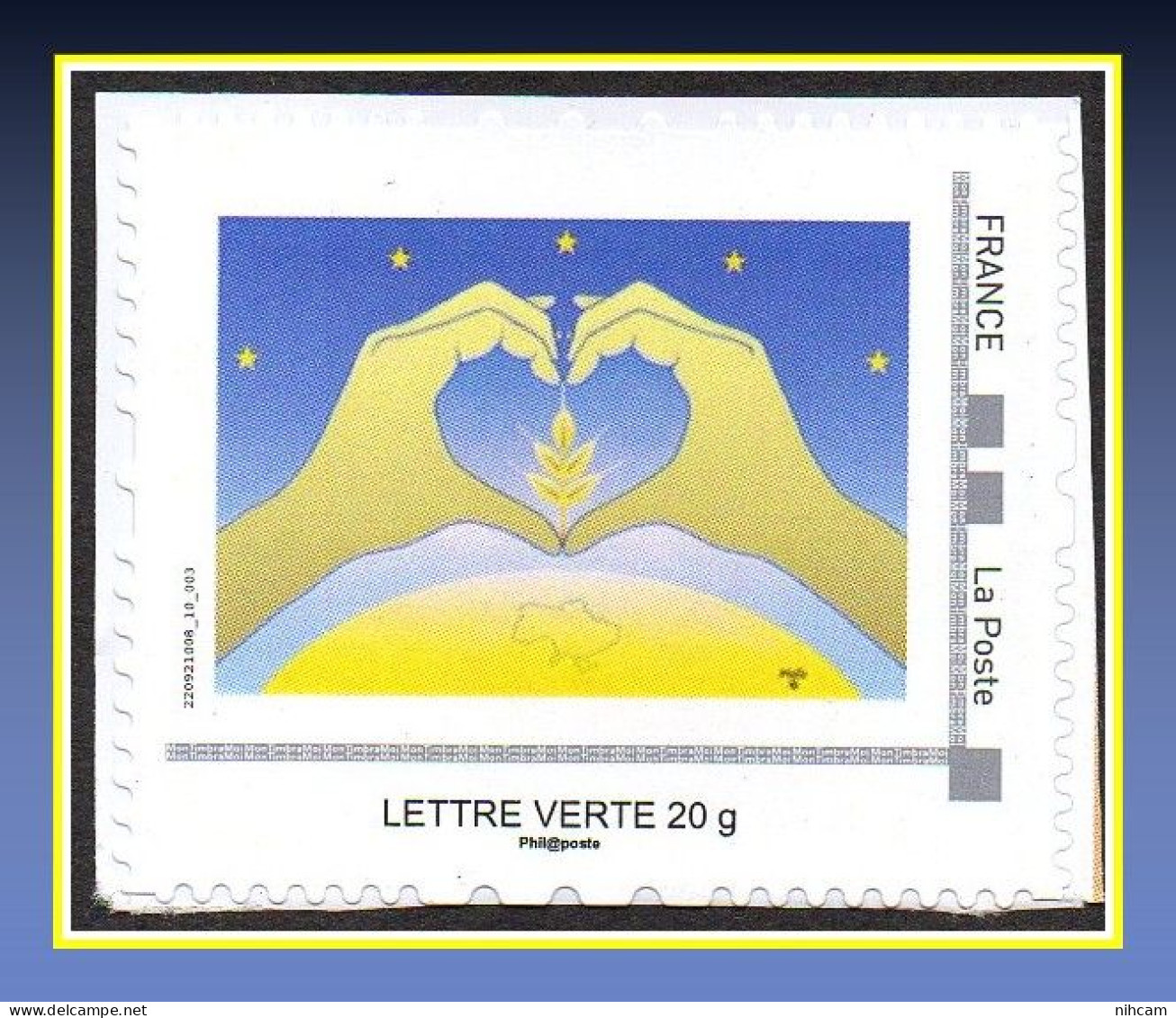 Montimbramoi UKRAINE 2022 ** ADH Sur Support Carnet (RRR) - Unused Stamps