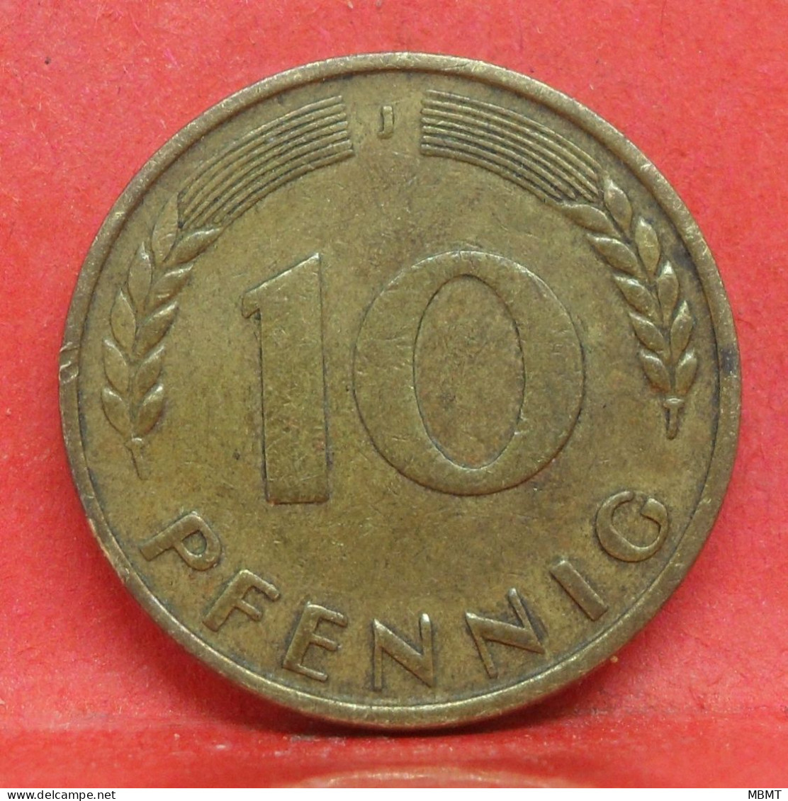 10 Pfennig 1950 J - TTB - Pièce Monnaie Allemagne - Article N°1488 - 10 Pfennig