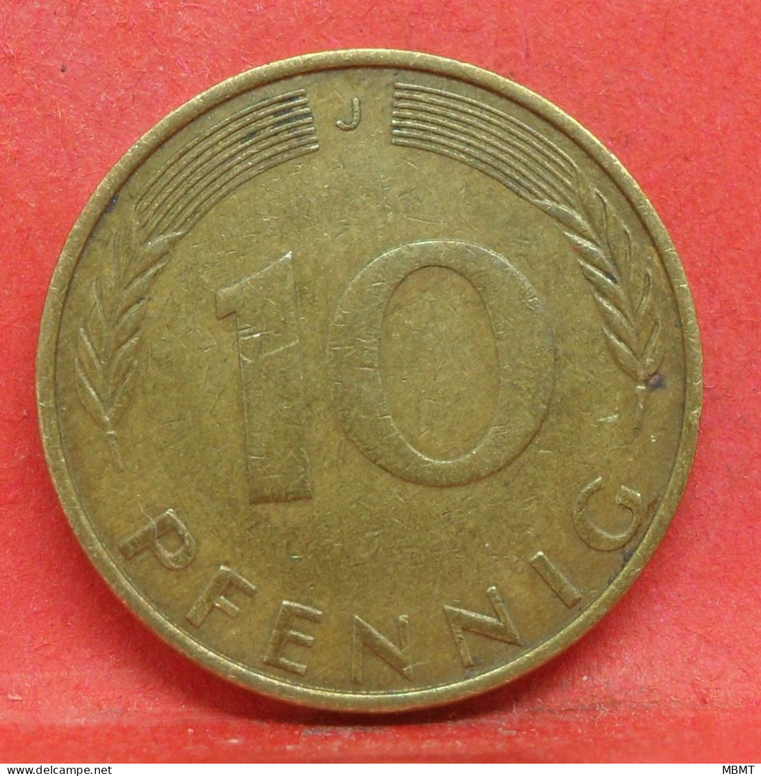 10 Pfennig 1971 J - TTB - Pièce Monnaie Allemagne - Article N°1495 - 10 Pfennig