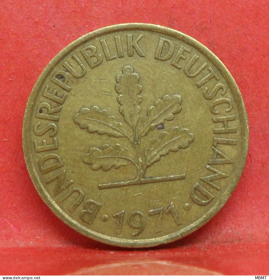 10 Pfennig 1971 J - TTB - Pièce Monnaie Allemagne - Article N°1495 - 10 Pfennig