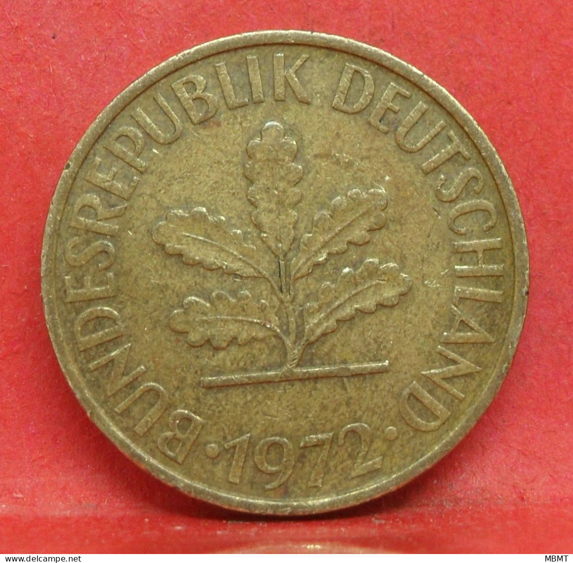 10 Pfennig 1972 D - TTB - Pièce Monnaie Allemagne - Article N°1496 - 10 Pfennig