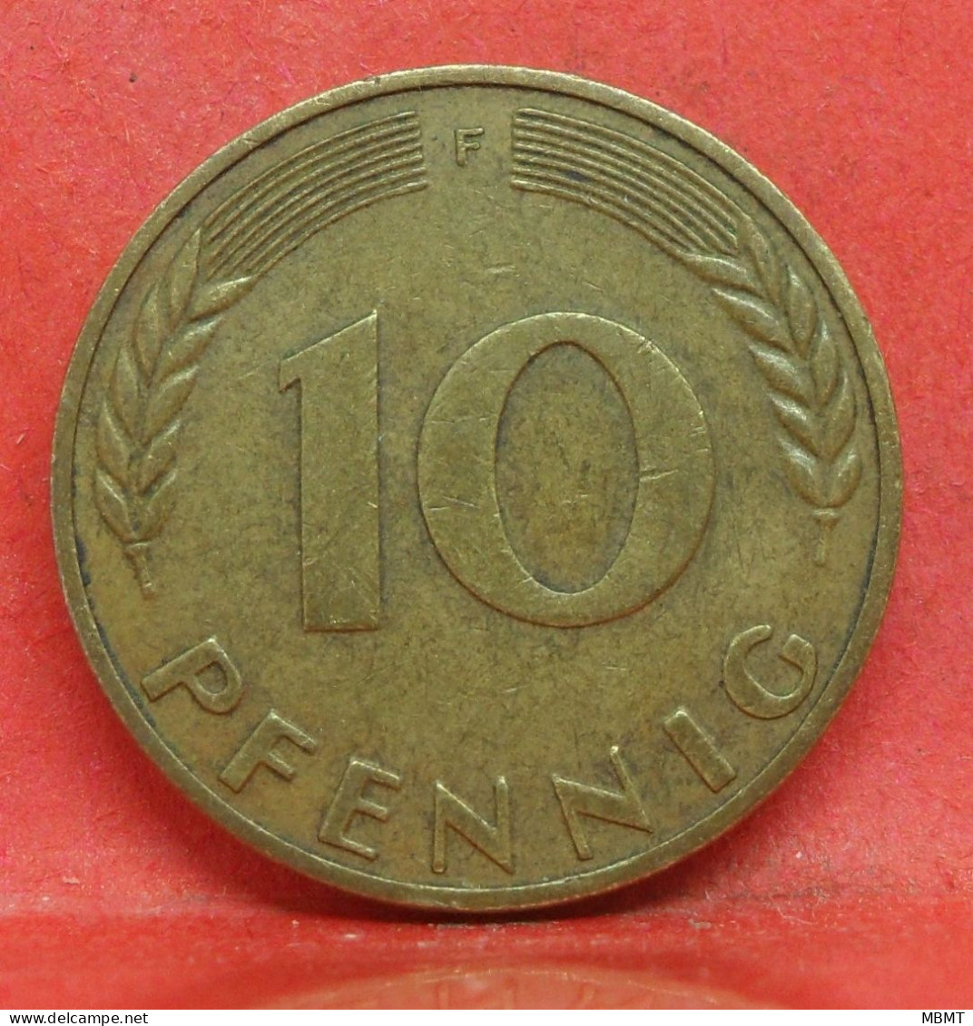 10 Pfennig 1972 F - TTB - Pièce Monnaie Allemagne - Article N°1497 - 10 Pfennig