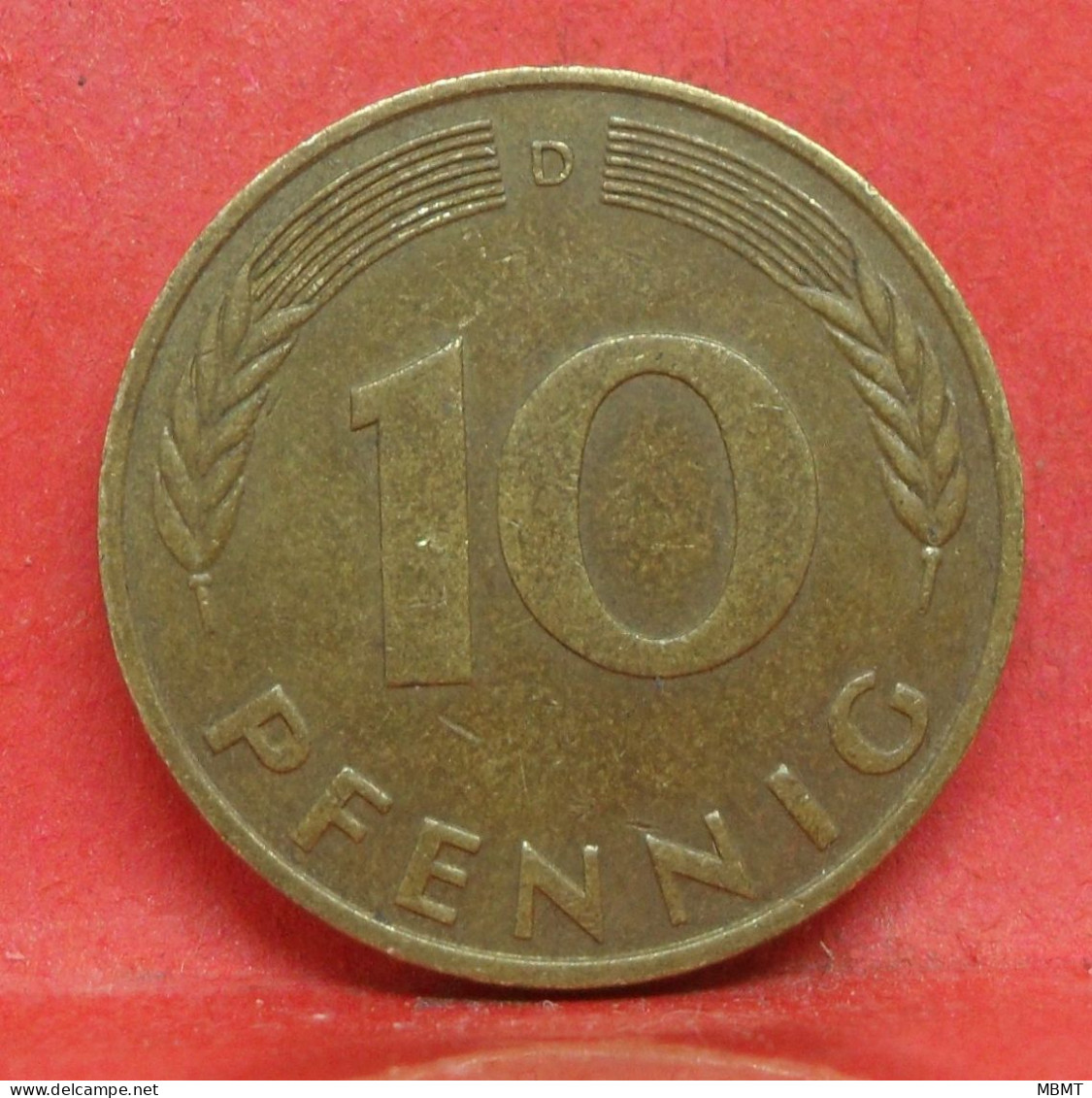 10 Pfennig 1979 D - TTB - Pièce Monnaie Allemagne - Article N°1511 - 10 Pfennig