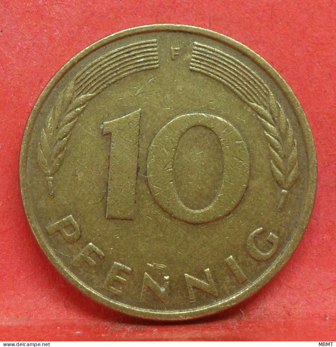 10 Pfennig 1979 F - TTB - Pièce Monnaie Allemagne - Article N°1512 - 10 Pfennig
