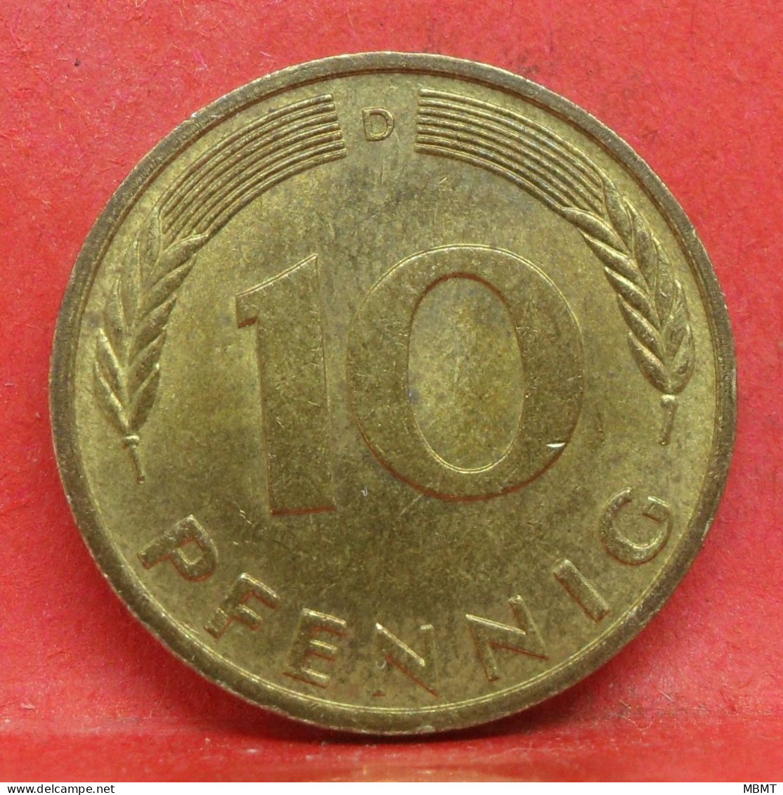 10 Pfennig 1982 D - SUP - Pièce Monnaie Allemagne - Article N°1515 - 10 Pfennig