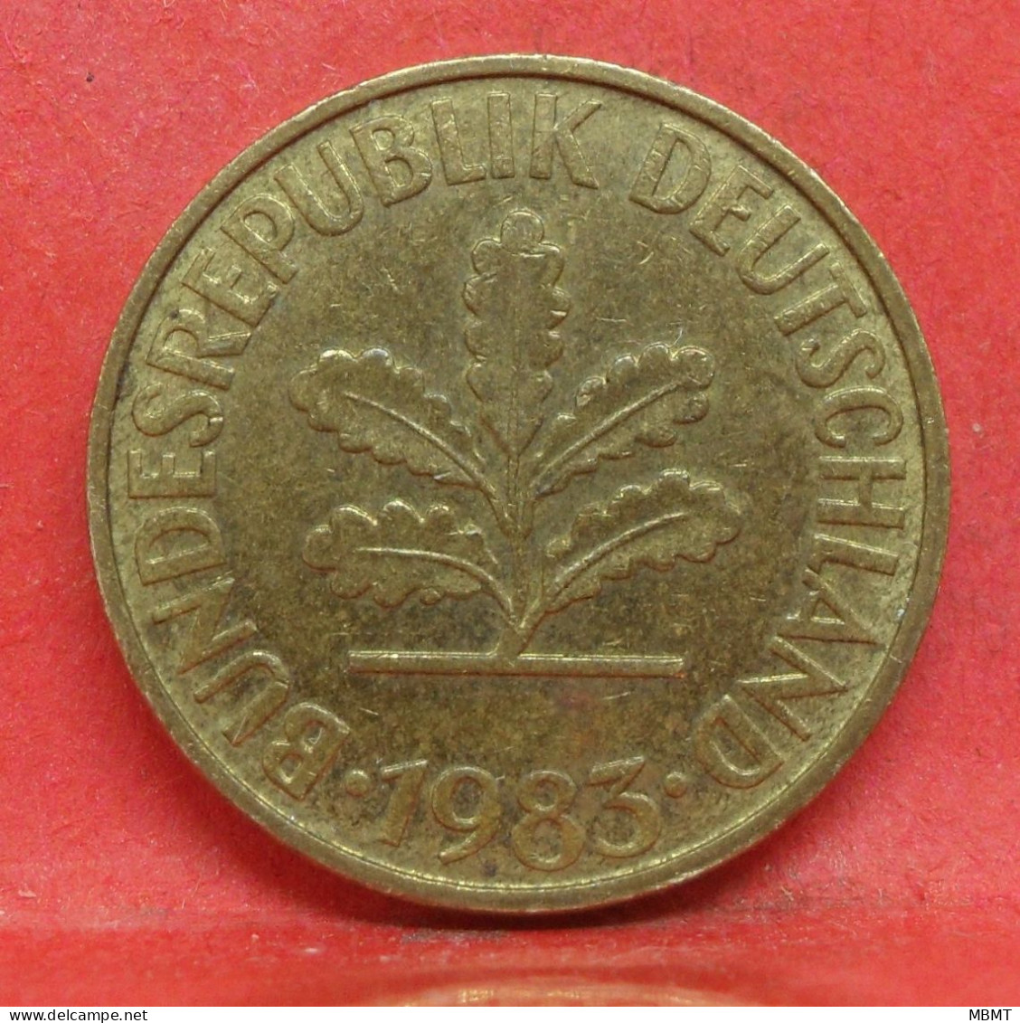 10 Pfennig 1983 F - TTB - Pièce Monnaie Allemagne - Article N°1517 - 10 Pfennig