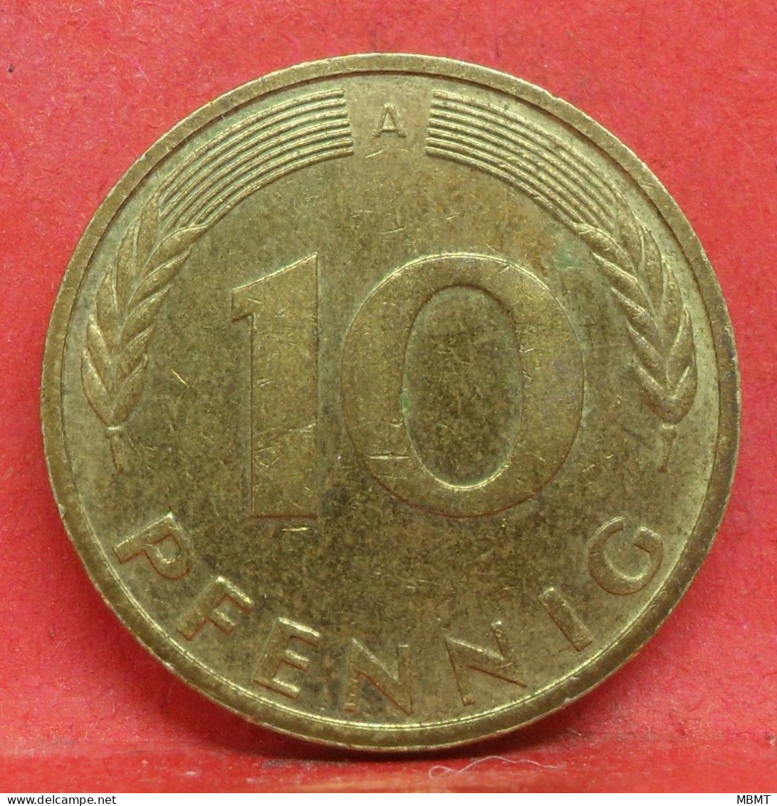 10 Pfennig 1990 A - TTB - Pièce Monnaie Allemagne - Article N°1522 - 10 Pfennig