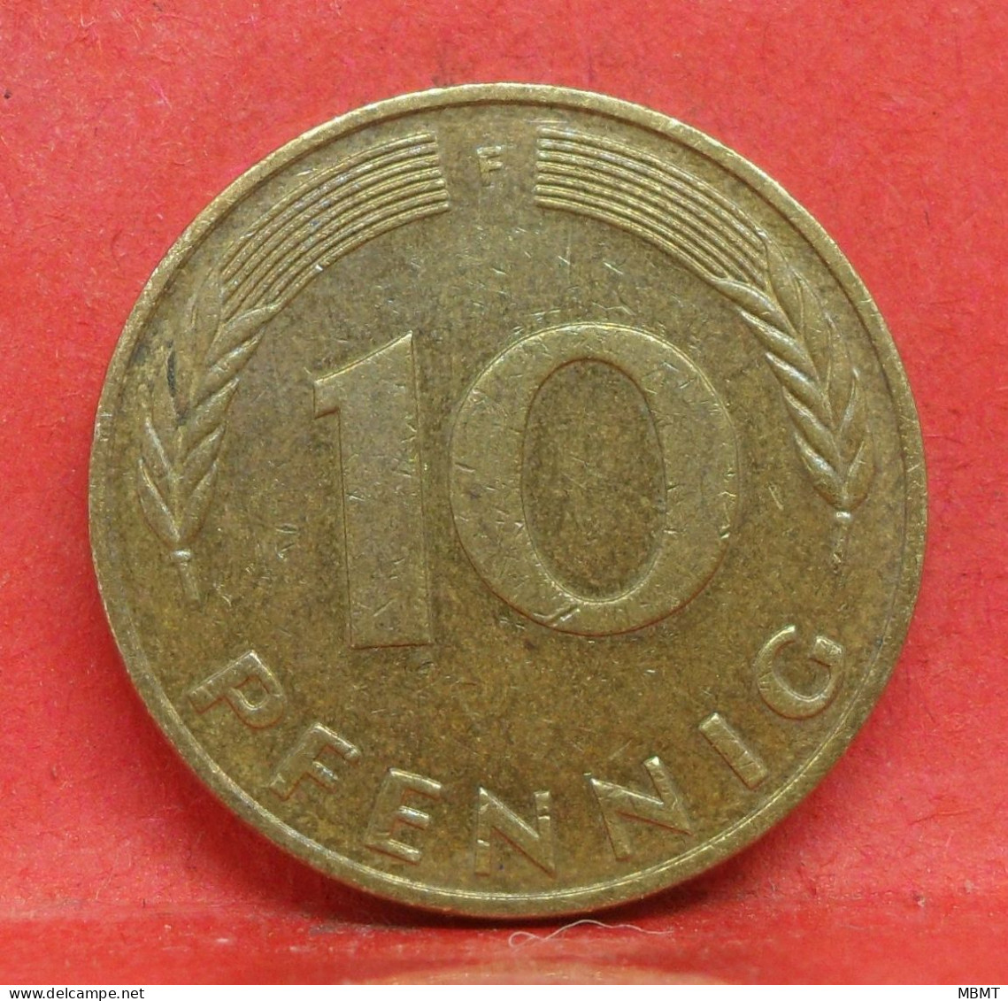 10 Pfennig 1990 F - TTB - Pièce Monnaie Allemagne - Article N°1524 - 10 Pfennig