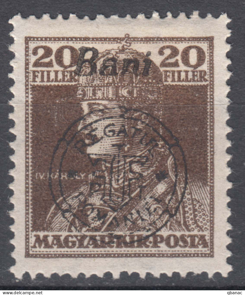 Romania Overprint On Hungary Stamps Occupation Transylvania 1919 Mi#47 II Mint Hinged - Siebenbürgen (Transsylvanien)