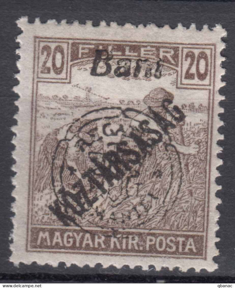 Romania Overprint On Hungary Stamps Occupation Transylvania 1919 Mi#56 Mint Hinged - Transsylvanië
