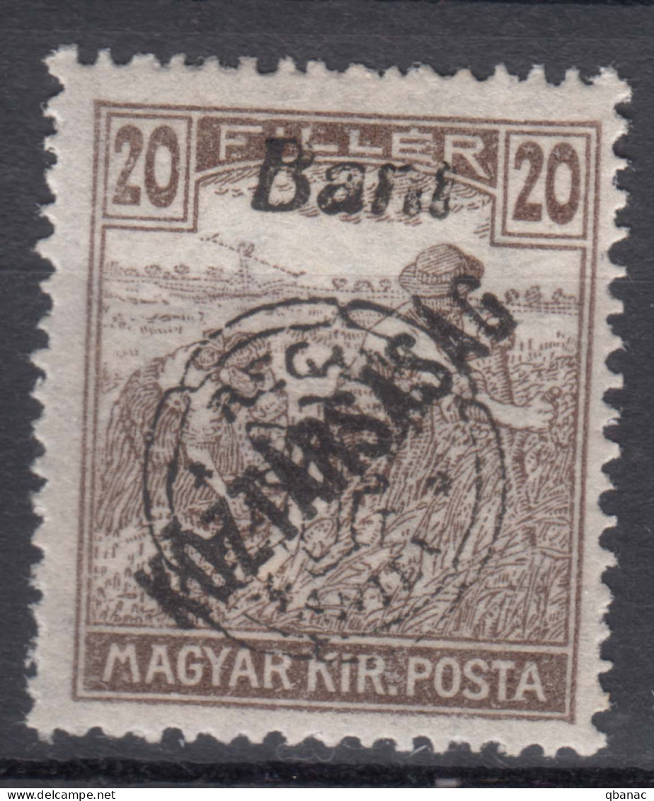 Romania Overprint On Hungary Stamps Occupation Transylvania 1919 Mi#56 Mint Hinged - Transilvania