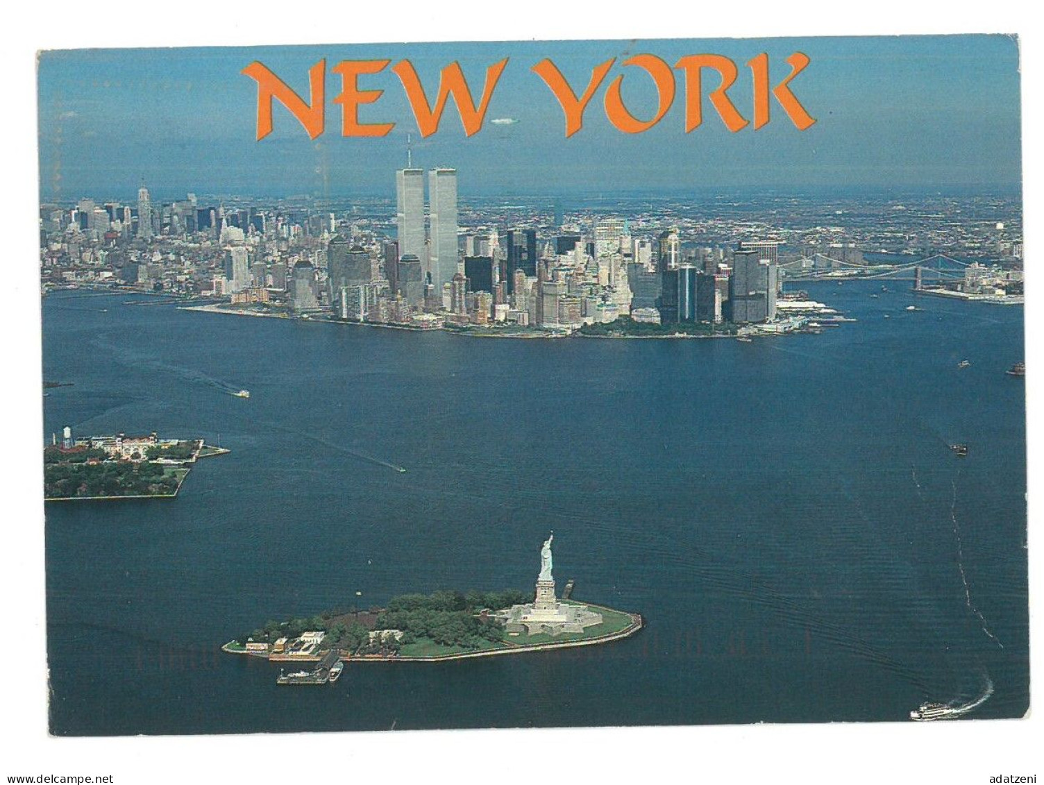 BR4130 U.S.A. New York Viaggiata 1996 Verso Roma - Panoramic Views