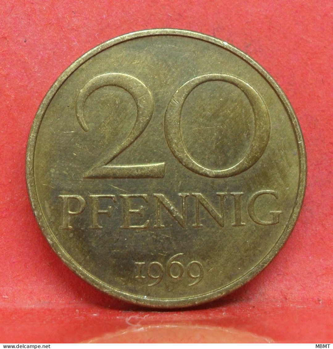 20 Pfennig 1969 - TTB - Pièce Monnaie Allemagne - Article N°1545 - 20 Pfennig