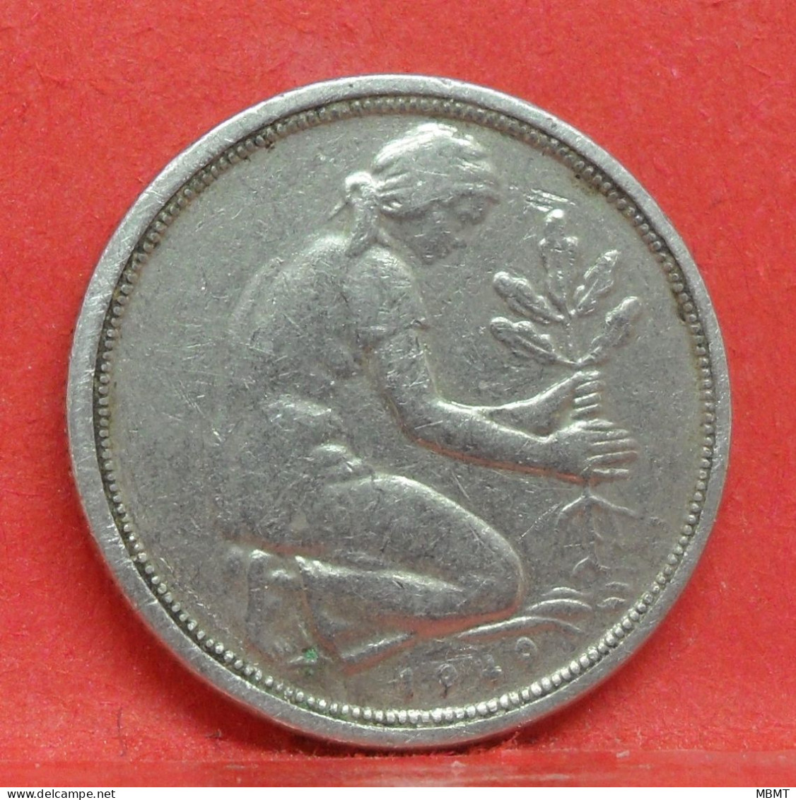 50 Pfennig 1949 J - TB - Pièce Monnaie Allemagne - Article N°1548 - 50 Pfennig