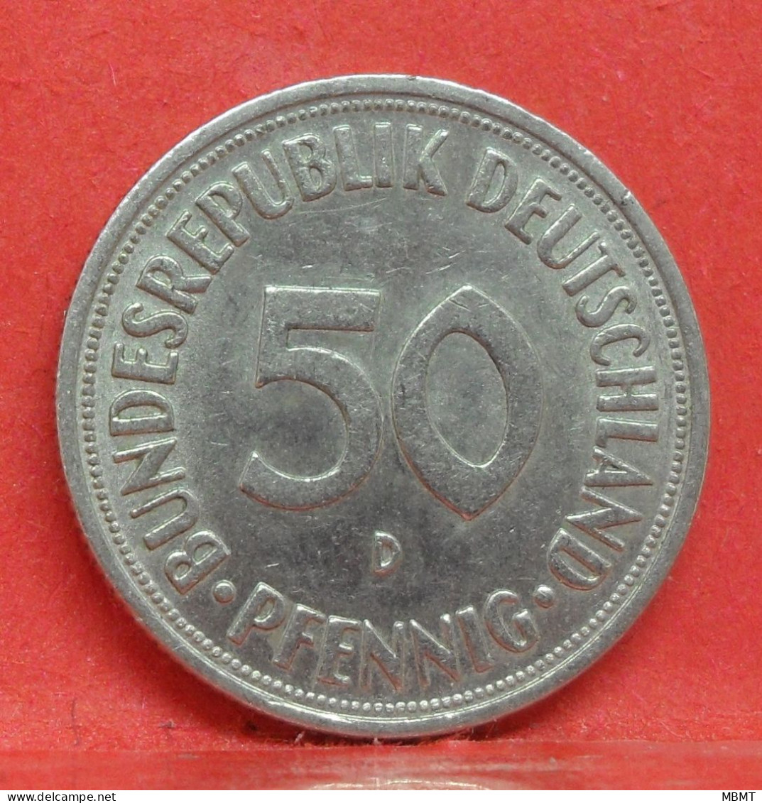 50 Pfennig 1970 D - TTB - Pièce Monnaie Allemagne - Article N°1549 - 50 Pfennig