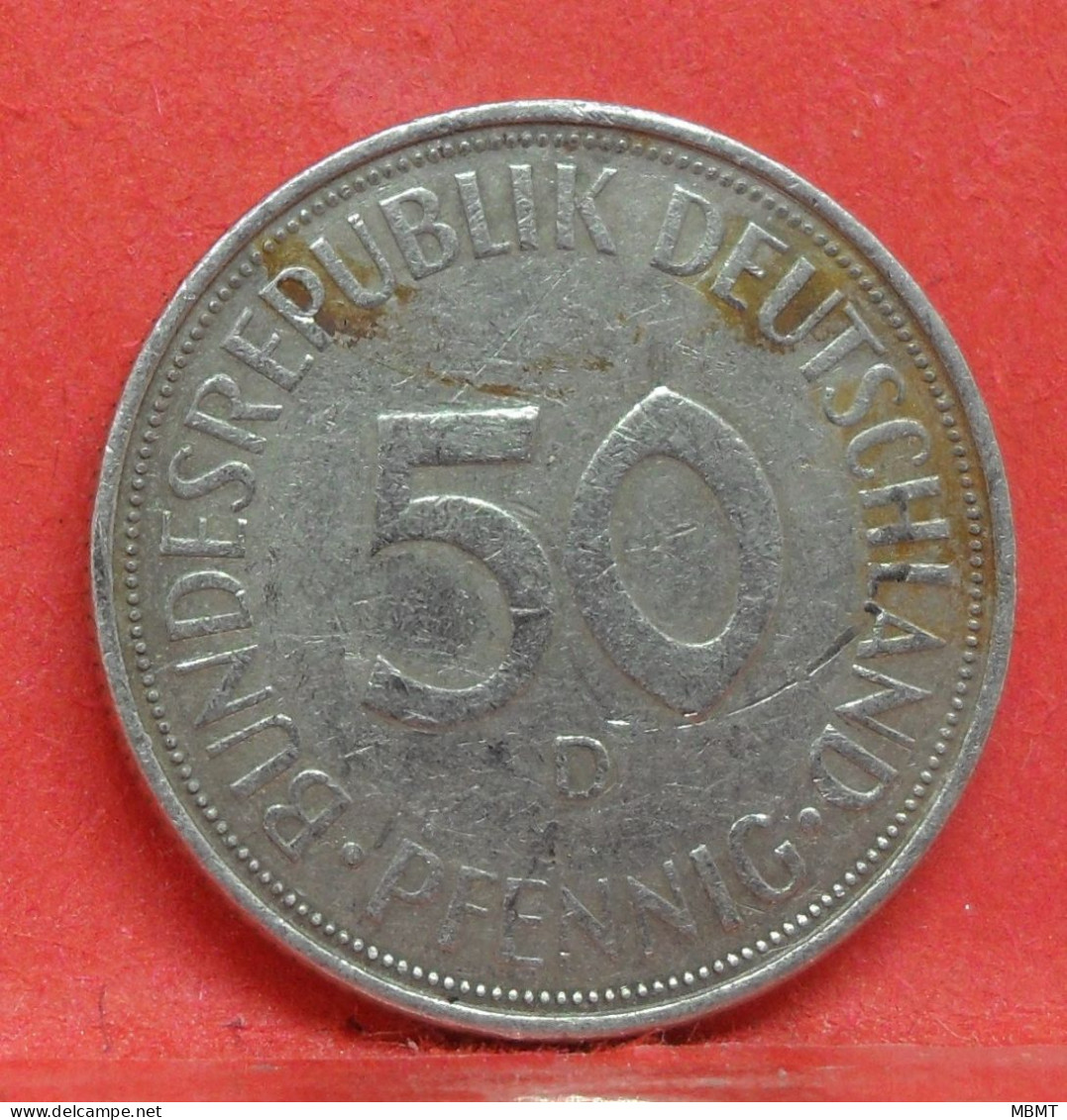 50 Pfennig 1971 D - TB - Pièce Monnaie Allemagne - Article N°1550 - 50 Pfennig