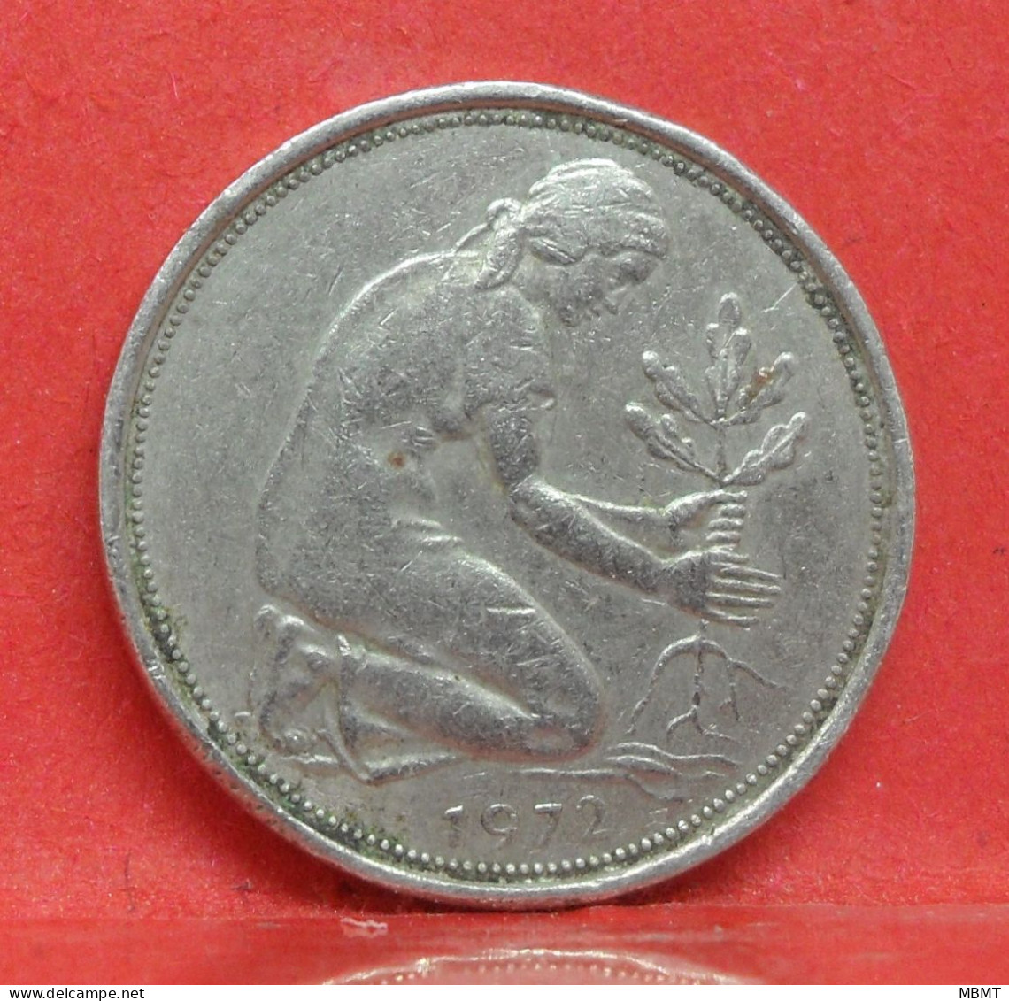 50 Pfennig 1972 J - TB - Pièce Monnaie Allemagne - Article N°1551 - 50 Pfennig