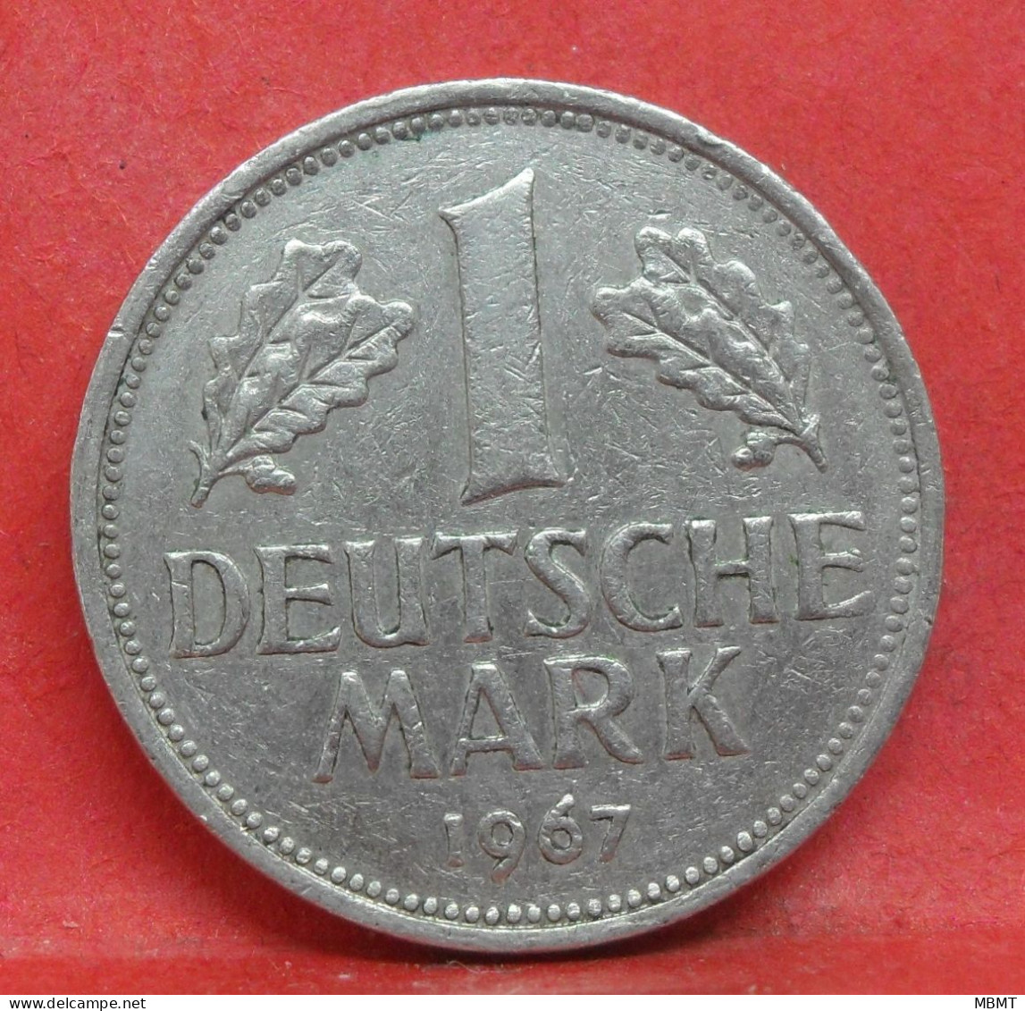 1 Mark 1967 J - TTB - Pièce Monnaie Allemagne - Article N°1557 - 1 Mark