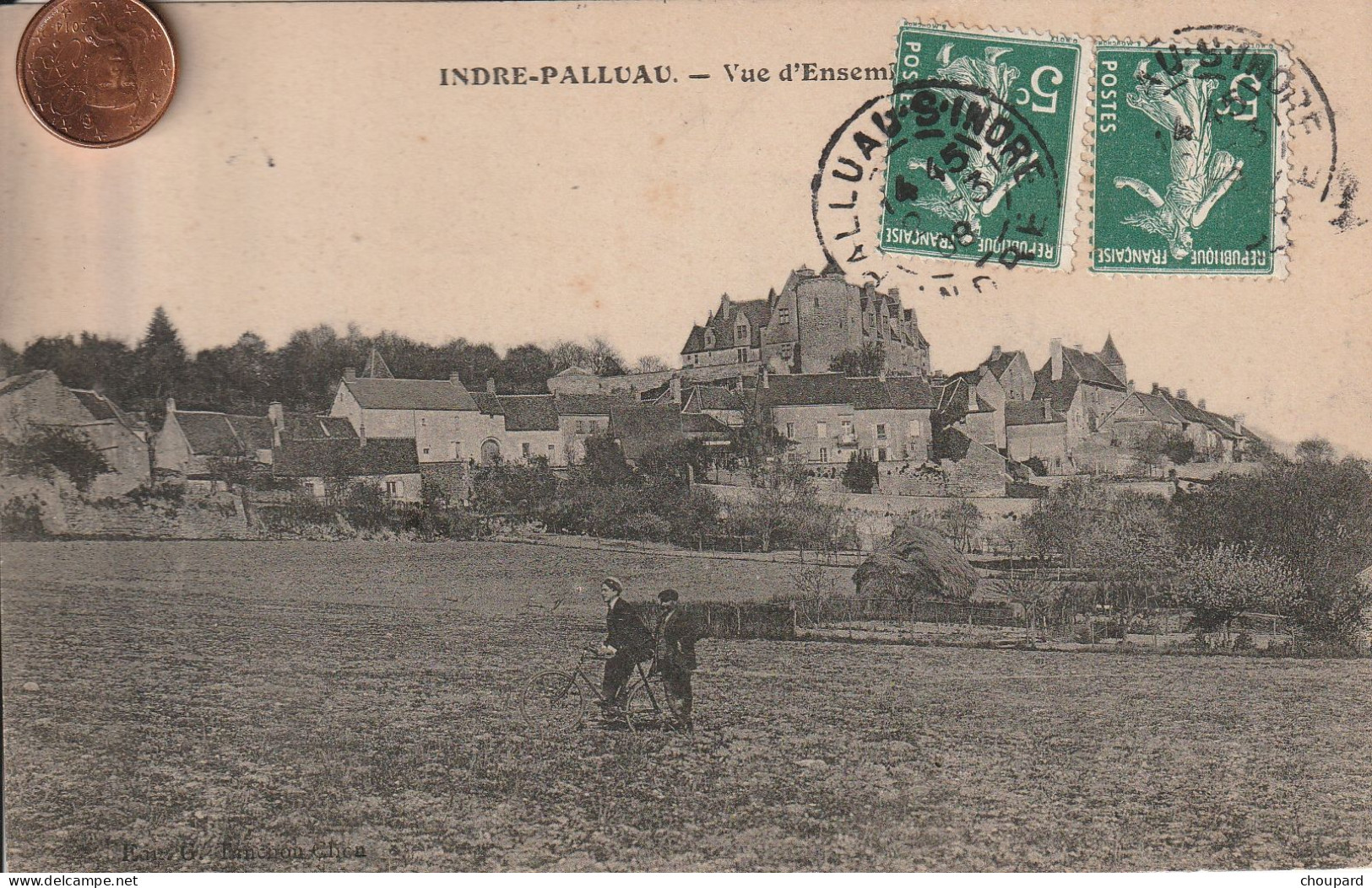 36 - Carte Postale Ancienne  De  INDRE PALLUAU    Vue D'ensemble - Other & Unclassified