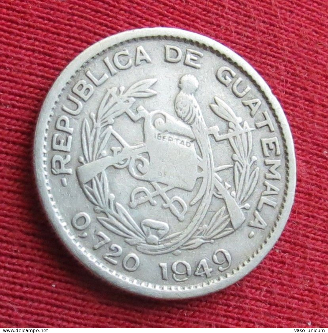 Guatemala 10 Centavos 1949  #2 - Guatemala