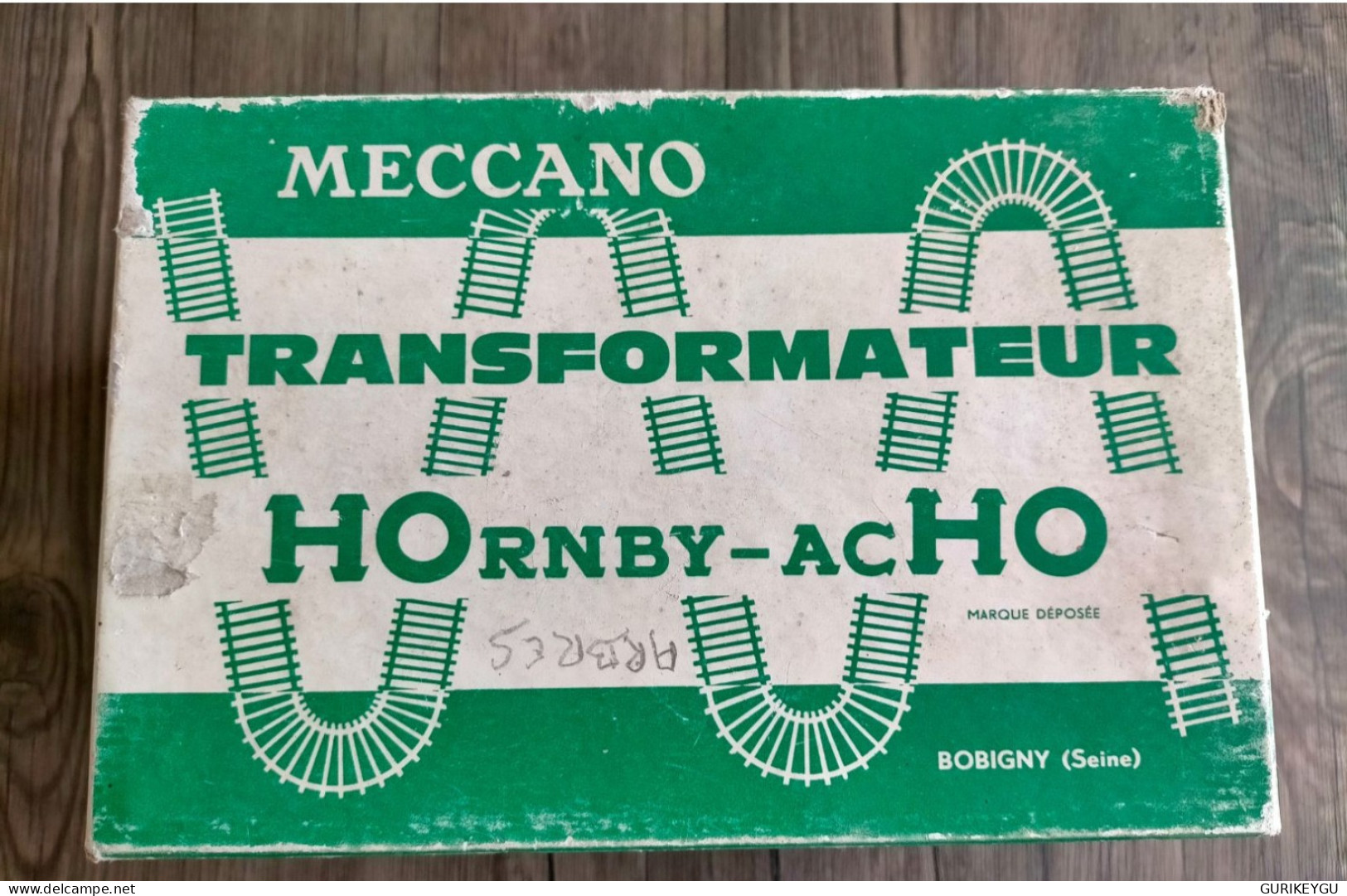 MECCANO Transformateur  220 VOLTS HORNBY HO TRANSFO 6451 FRANCE Boite D'origine 6461- TRANSFORMATEUR HORNBY-ACHO - Autres & Non Classés