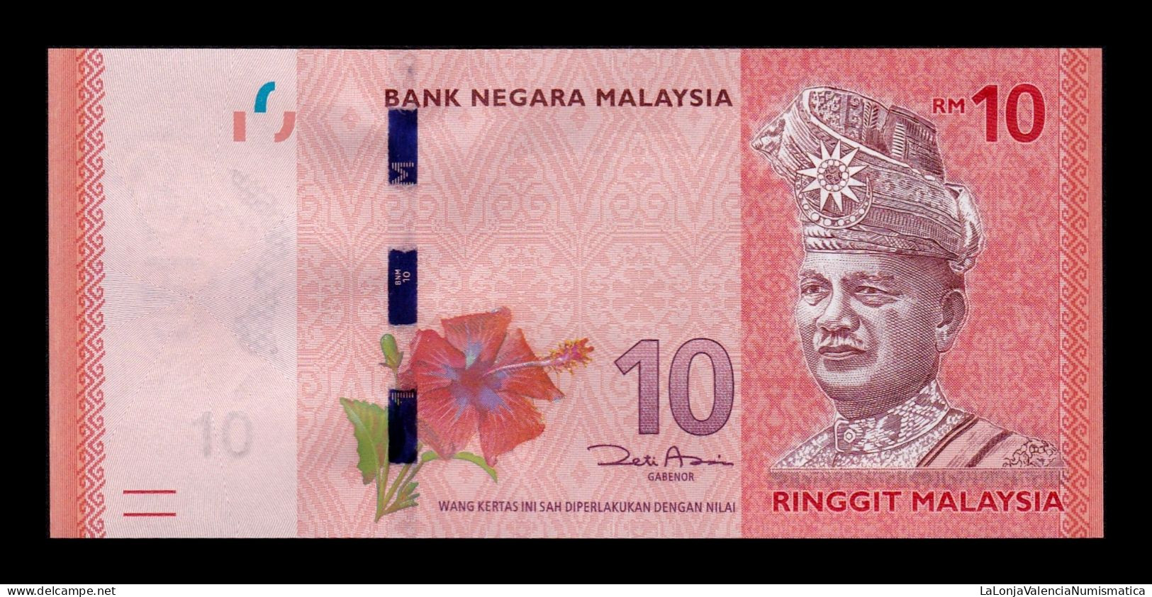 Malasia Malaysia 10 Ringgit 2011 Pick 53a Sc Unc - Malaysie