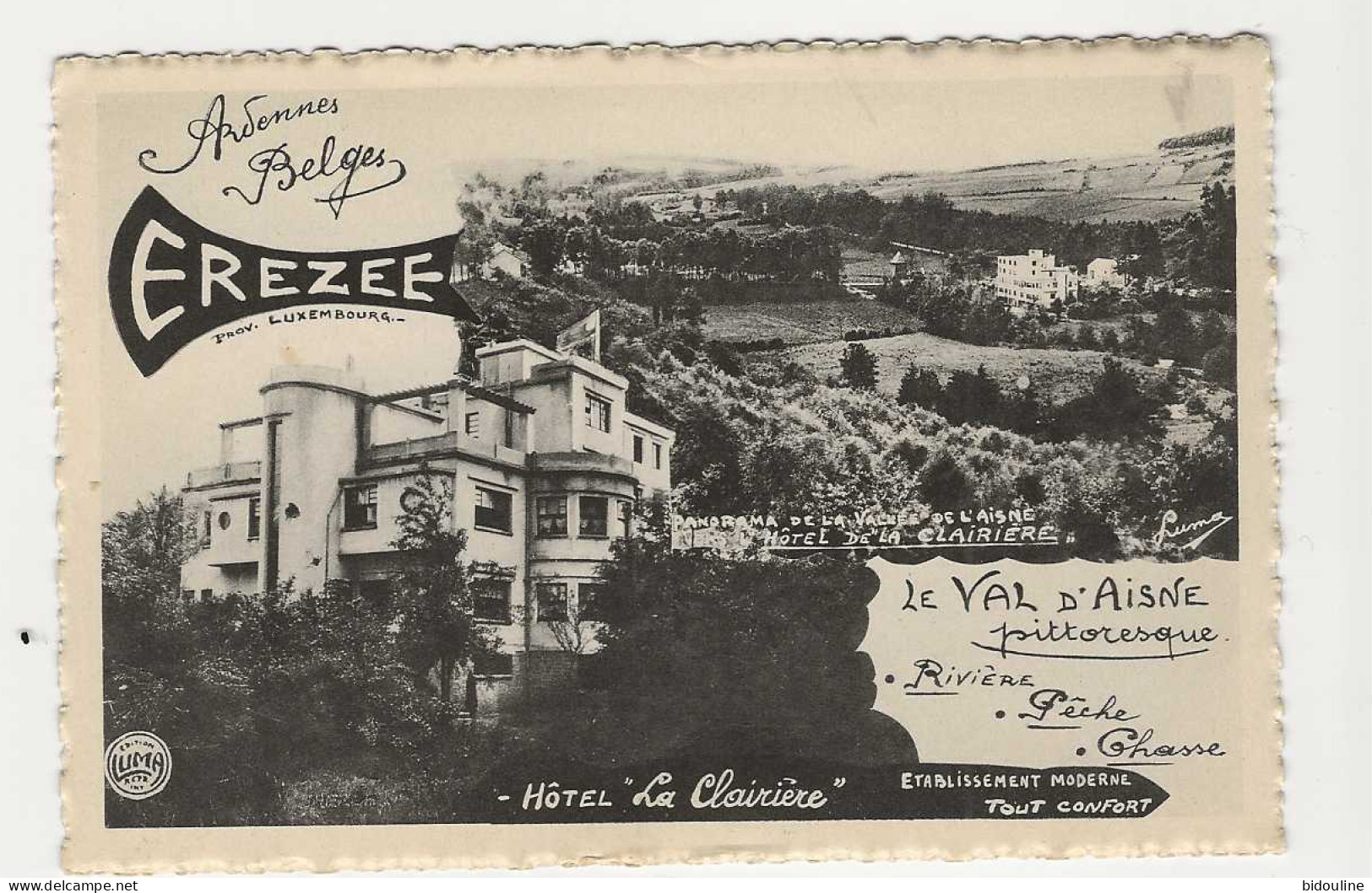 CPA-EREZEE " Hôtel La Clairière " - Erezée