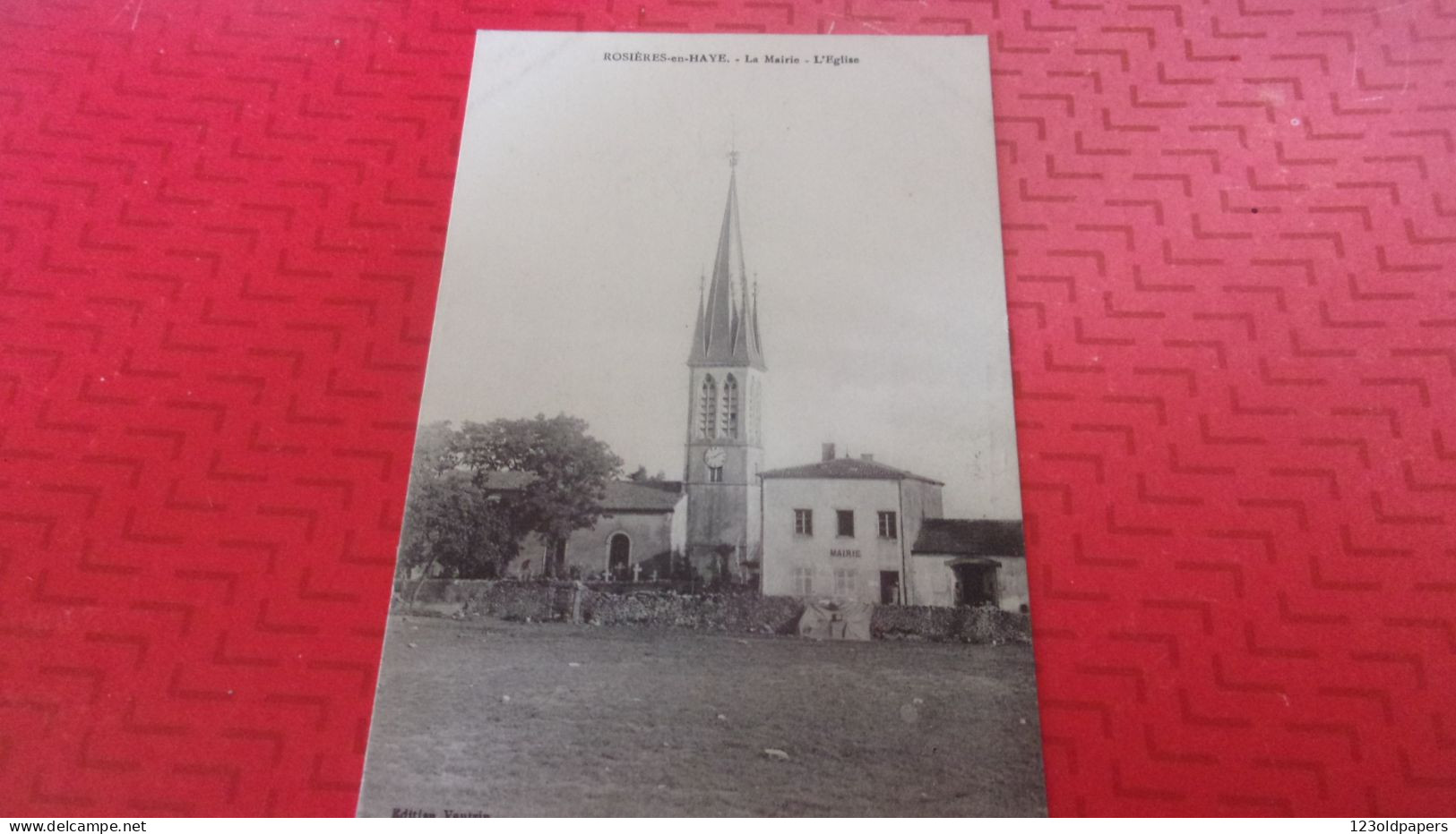 54   ROSIERES EN HAYE MAIRIE EGLISE - Toul