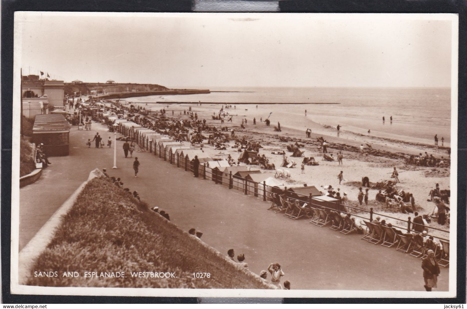 Sands And Esplanade. Westbrook. - Margate