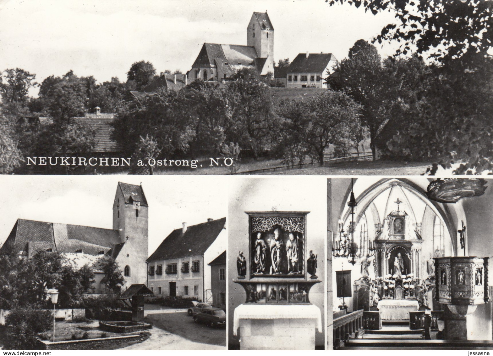 AK - NÖ - Neukirchen Am Ostrong - 1955 - Melk