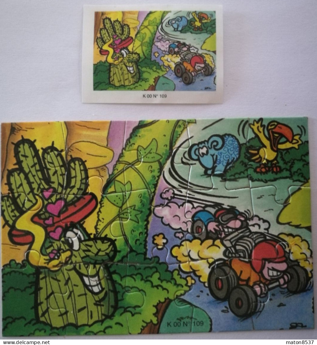 Kinder :   K00 N109  Spielzeug – Serie 1 1999 - Spielzeug + BPZ - Puzzles
