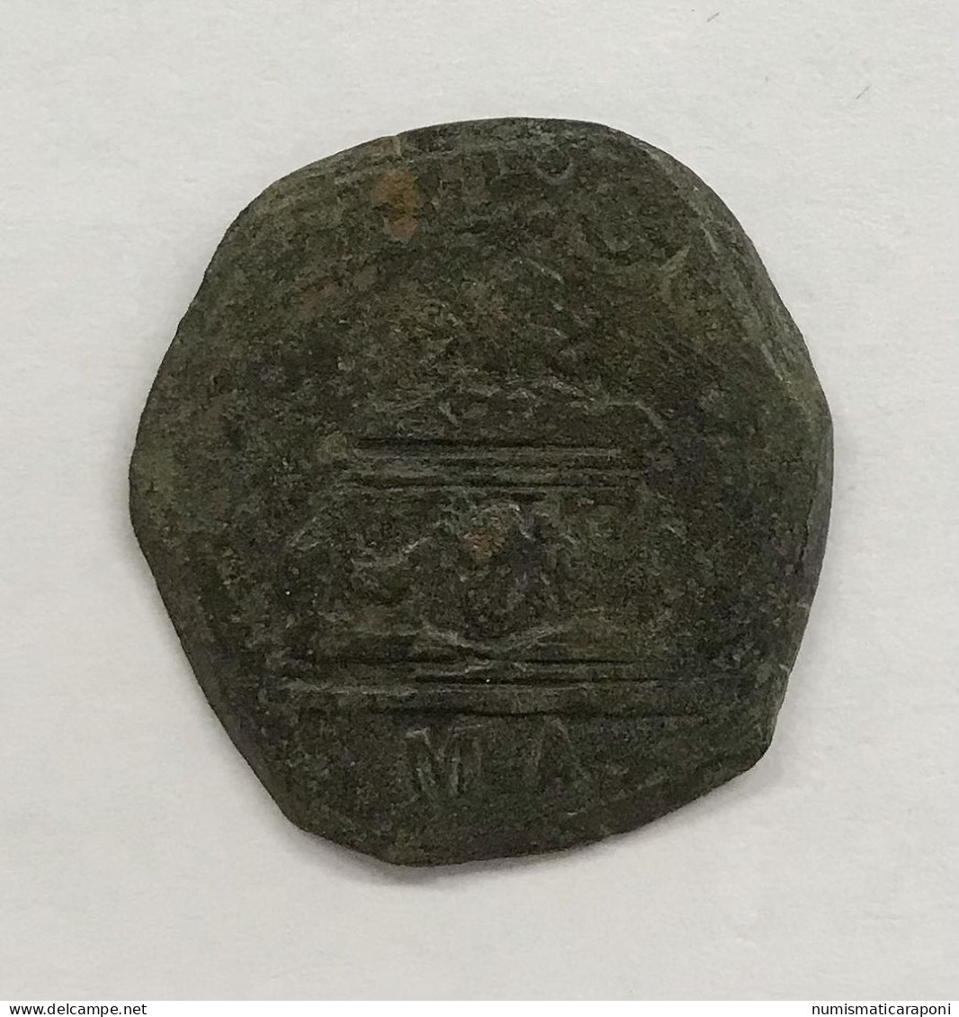 Napoli Filippo III° 1598 - 1621 TORNESE 1620 Mir 225/6 R E.929 - Two Sicilia