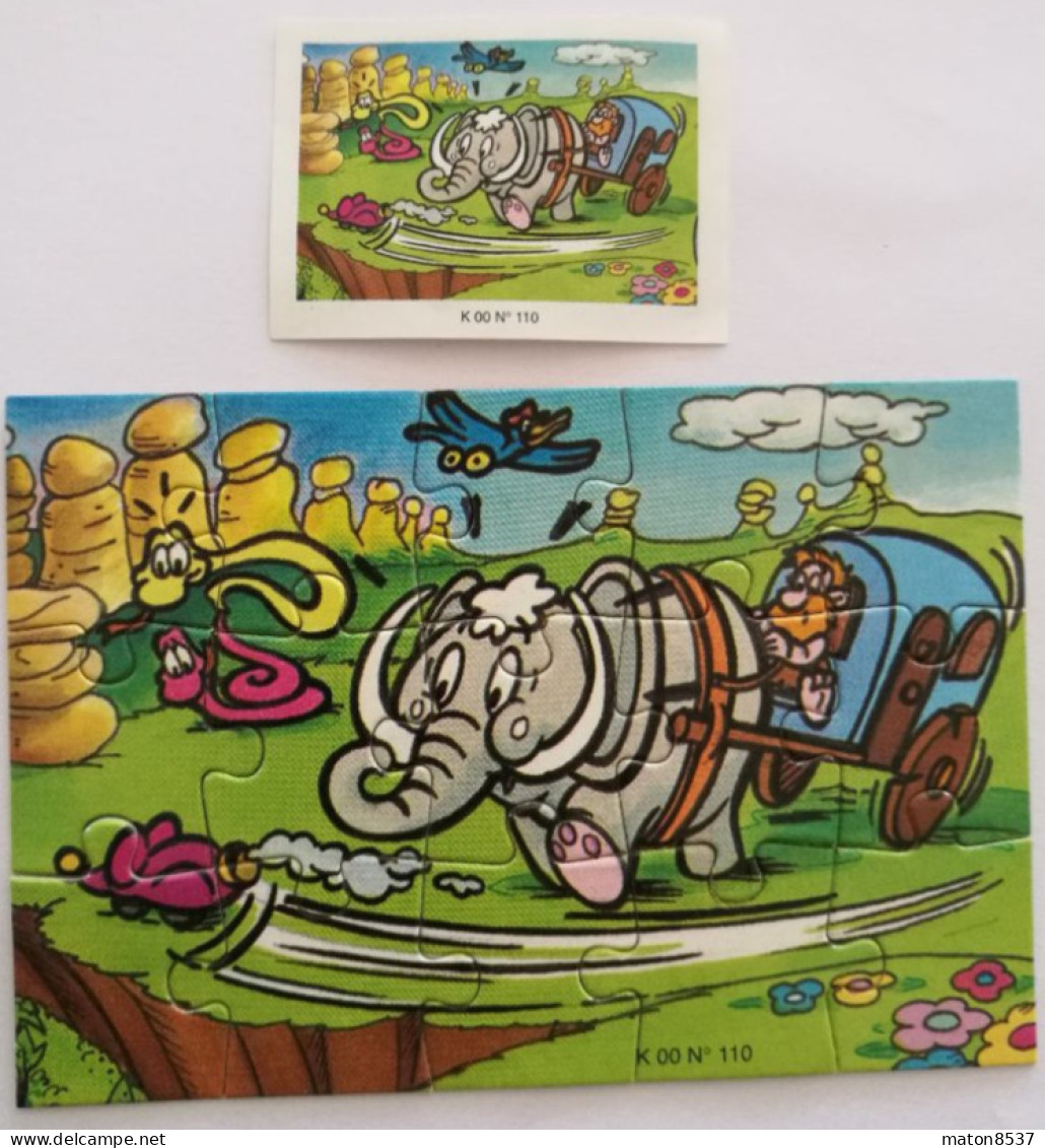 Kinder :   K00 N110  Spielzeug – Serie 1 1999 - Spielzeug + BPZ - Puzzles