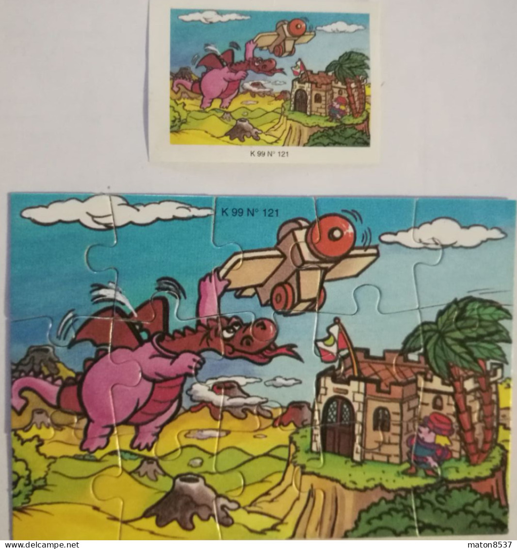 Kinder : K99 N121  Spielzeug – Serie 1 1998 - Spielzeug + BPZ - Puzzles