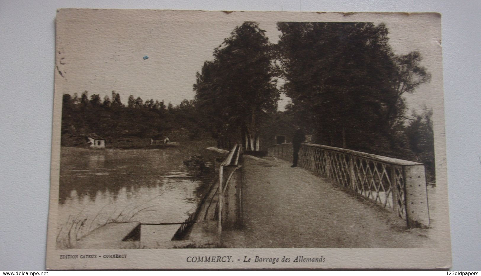 55  COMMERCY BARRAGE DES ALLEMANDS 1938 - Commercy