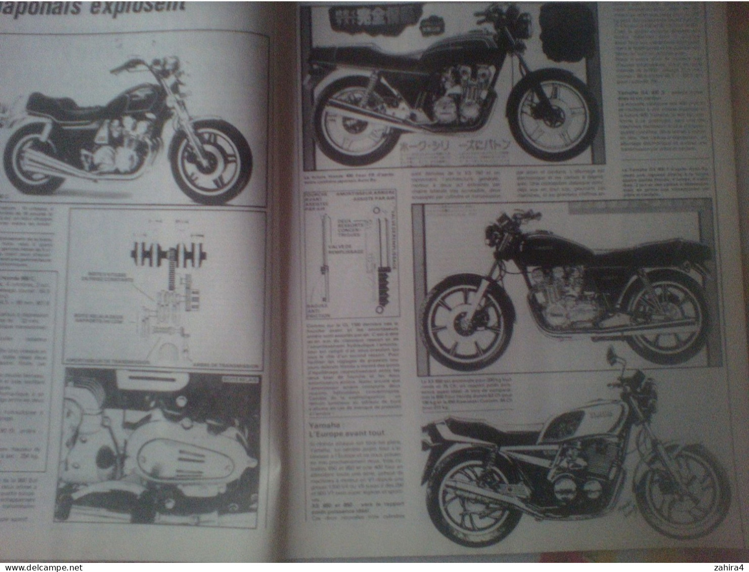 Moto Journal N° 429 Imola 650 Kawasaki DSR Radars Saul Honda 900 Cardan Kawa 175 Cross J.J Bruno 390 Husqvarna - Motorfietsen