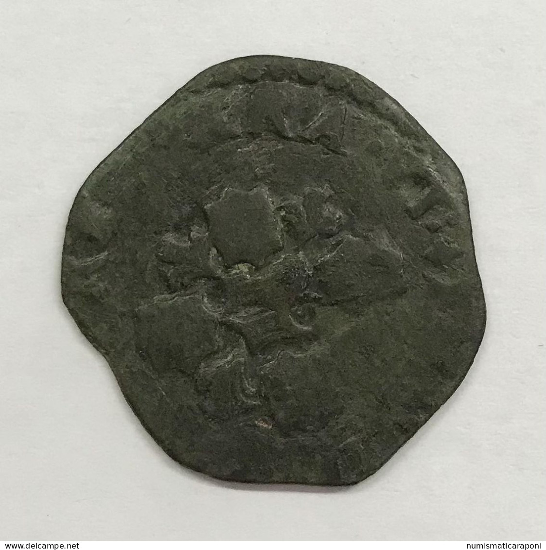 Napoli Filippo III° 1598 - 1621 Tornese 1609  Mir 222/1 R2 E.932 - Two Sicilia