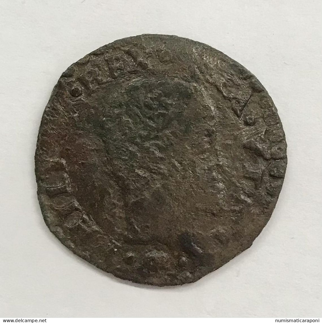 Napoli Filippo II° 1554 - 1598 3 Cavalli  Mir 194/4 R2 GR Sotto La Testa E.933 - Due Sicilie