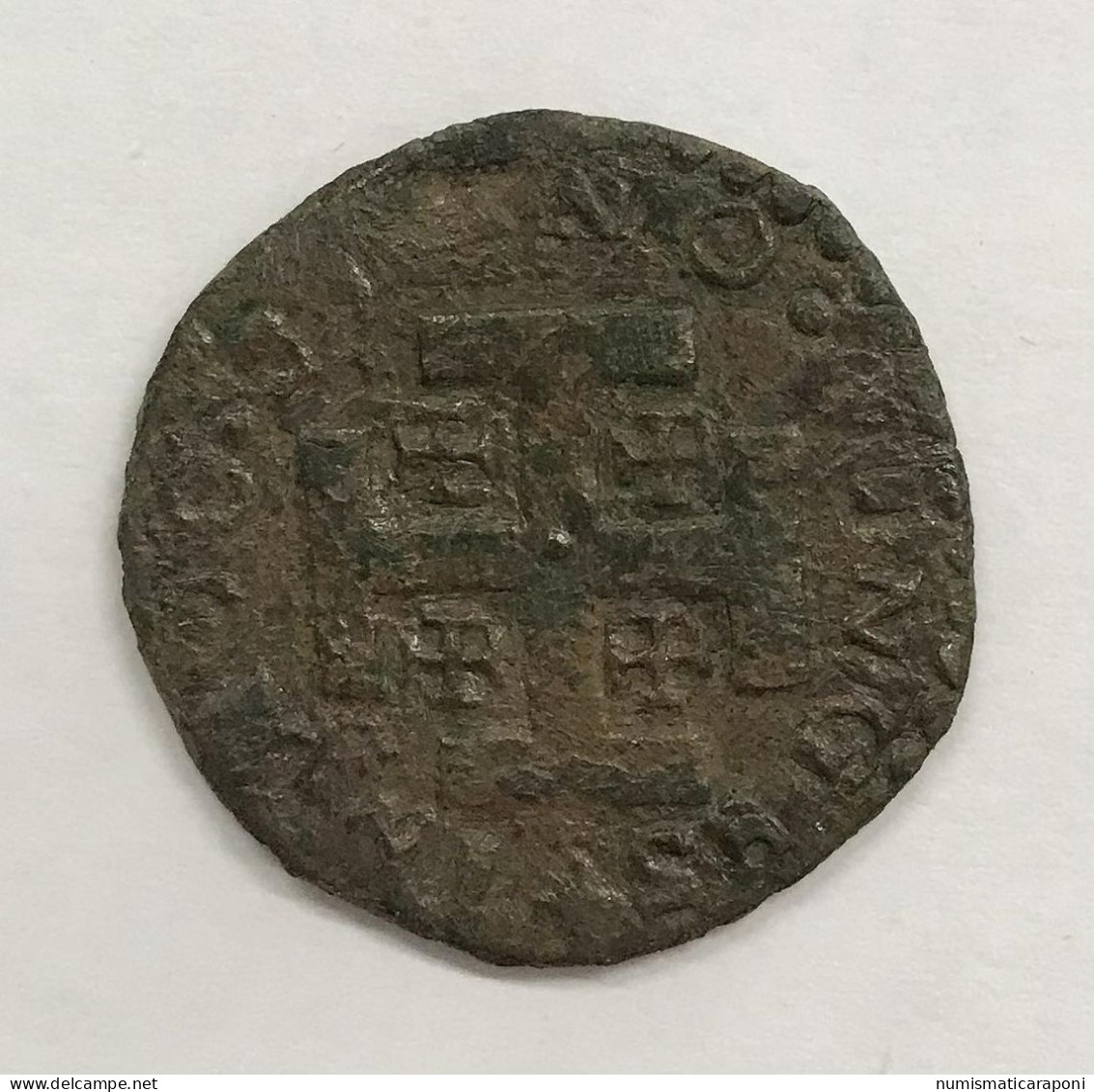 Napoli Filippo II° 1554 - 1598 3 Cavalli  Mir 194/4 R2 GR Sotto La Testa E.933 - Due Sicilie