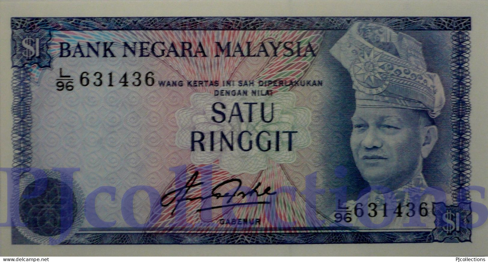 MALAYSIA 1 RINGGIT 1967 PICK 1a UNC - Malaysie