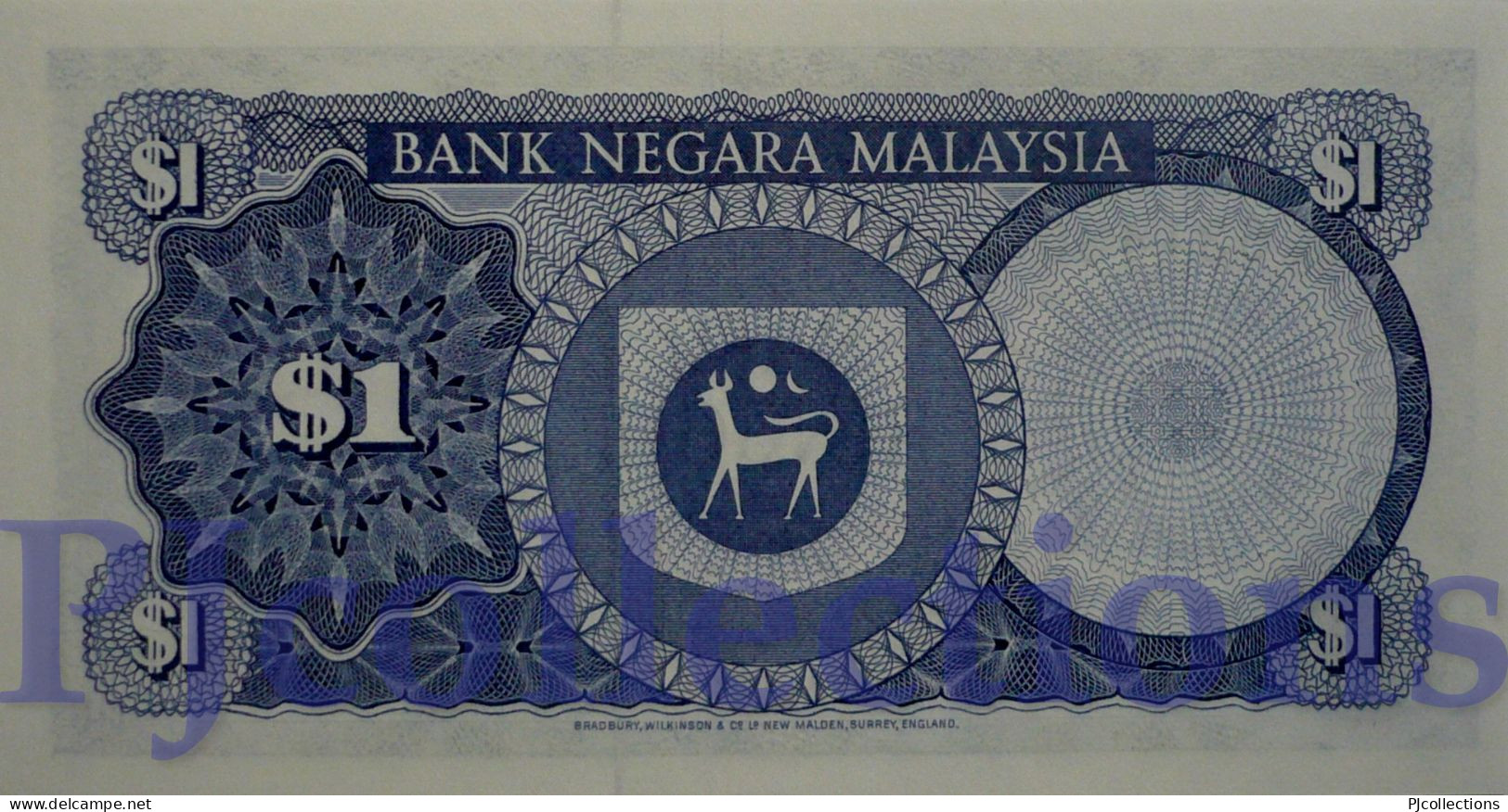 MALAYSIA 1 RINGGIT 1967 PICK 1a UNC - Malaysie