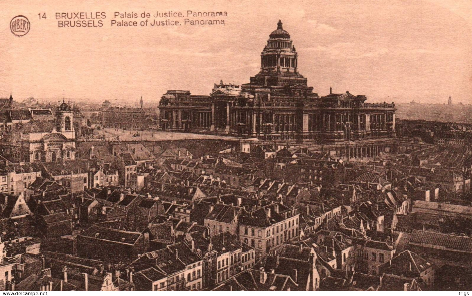 Bruxelles - Palais De Justice, Panorama - Panoramische Zichten, Meerdere Zichten