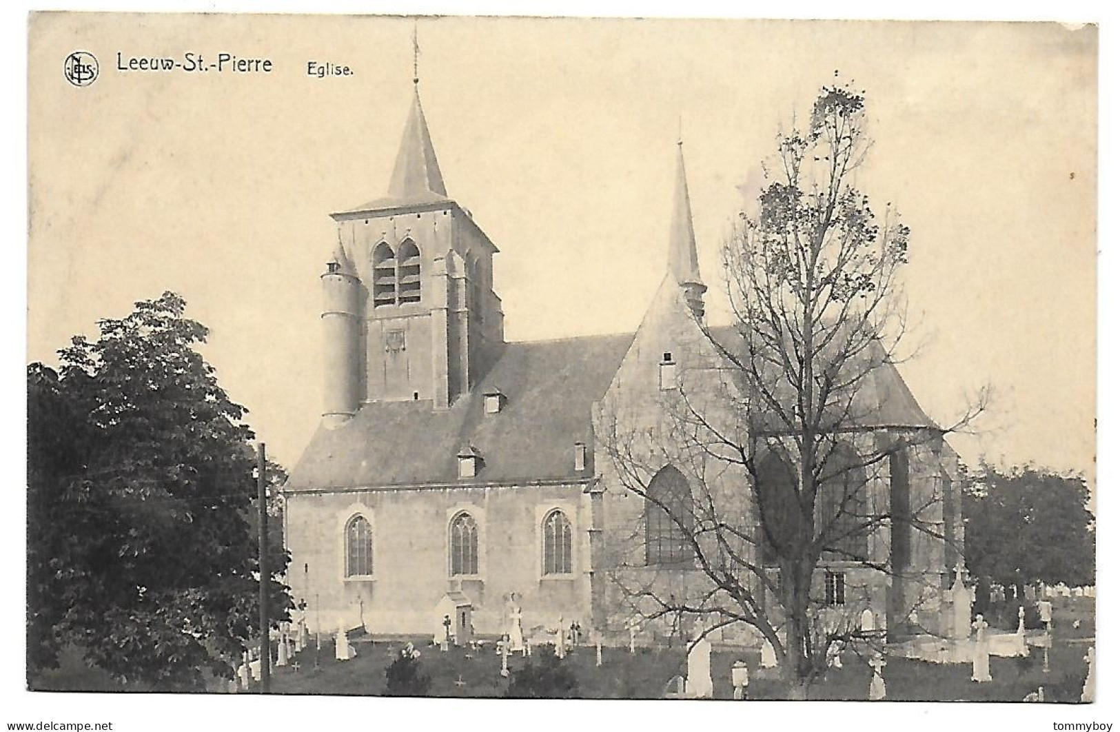 CPA Leeuw-St-Pierre, Eglise - Sint-Pieters-Leeuw