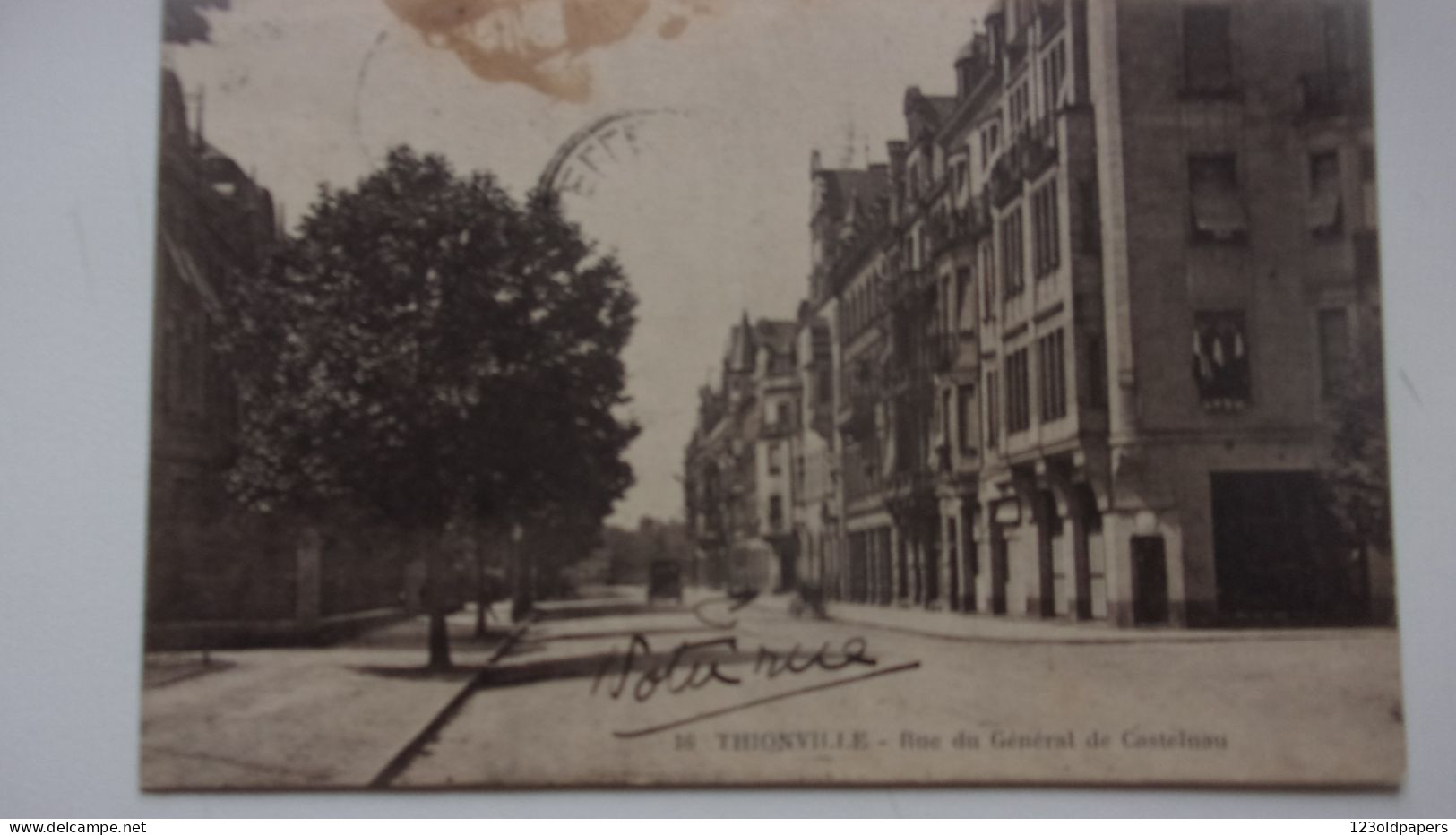 57 THIONVILLE RUE CASTELNAU 1929 - Thionville