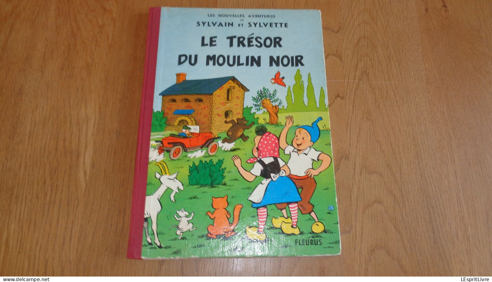 LES NOUVELLES AVENTURES DE SYLVAIN ET SYLVETTE Le Trésor Du Moulin Noir EO 1964 BD Bande Dessinée Pesch Cuvillier - Sylvain Et Sylvette