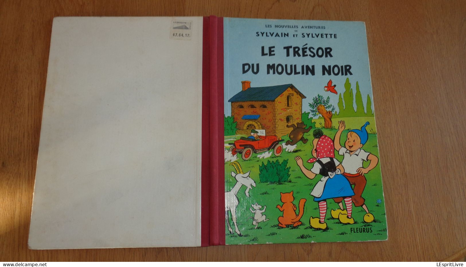 LES NOUVELLES AVENTURES DE SYLVAIN ET SYLVETTE Le Trésor Du Moulin Noir EO 1964 BD Bande Dessinée Pesch Cuvillier - Sylvain Et Sylvette