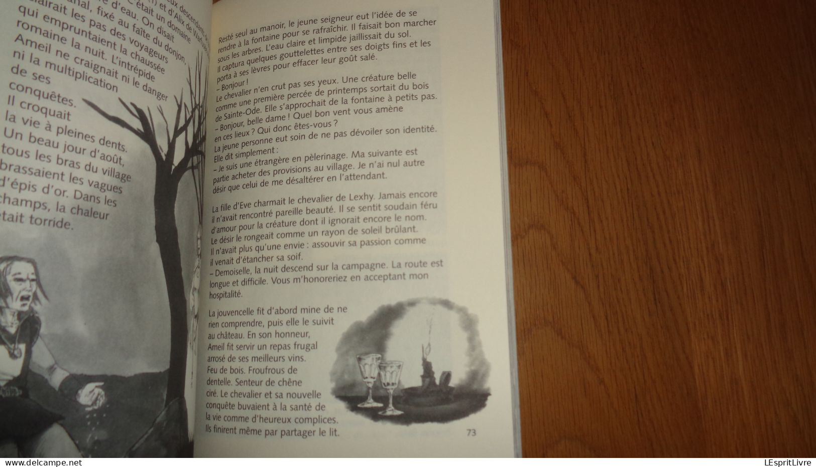 AU PAYS DU LOUP GAROU Tome 1 Peu courant Baron Michèle Auteur Belge Farfadets Macrales et Autres Génies du Terroir