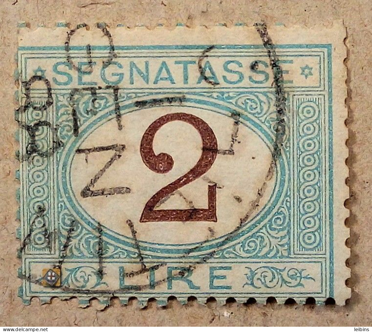 1870 Italien Mi.P 12, 2L /o - Taxe