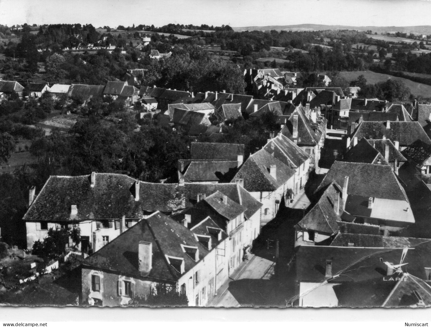 Saint-Germain-les-Belles Belle Vue Aérienne Du Village - Saint Germain Les Belles